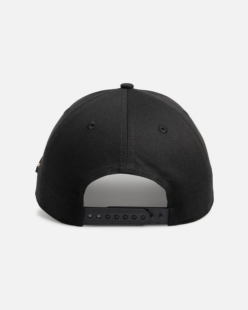 New Era X Culture Kings 'Chainstitch' 9FORTY A-Frame Snapback Black/Gold