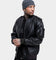 Saint Morta Staten Leather Bomber Jacket Black