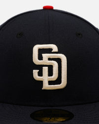 New Era San Diego Padres '250th Anniversary Side Patch' 59FIFTY Fitted Navy