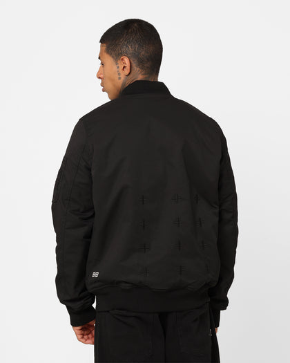 Ksubi Autograph Bomber Jacket Black/White