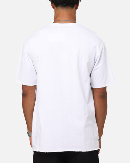 Saint Morta Gothic Monogram Box T-Shirt White
