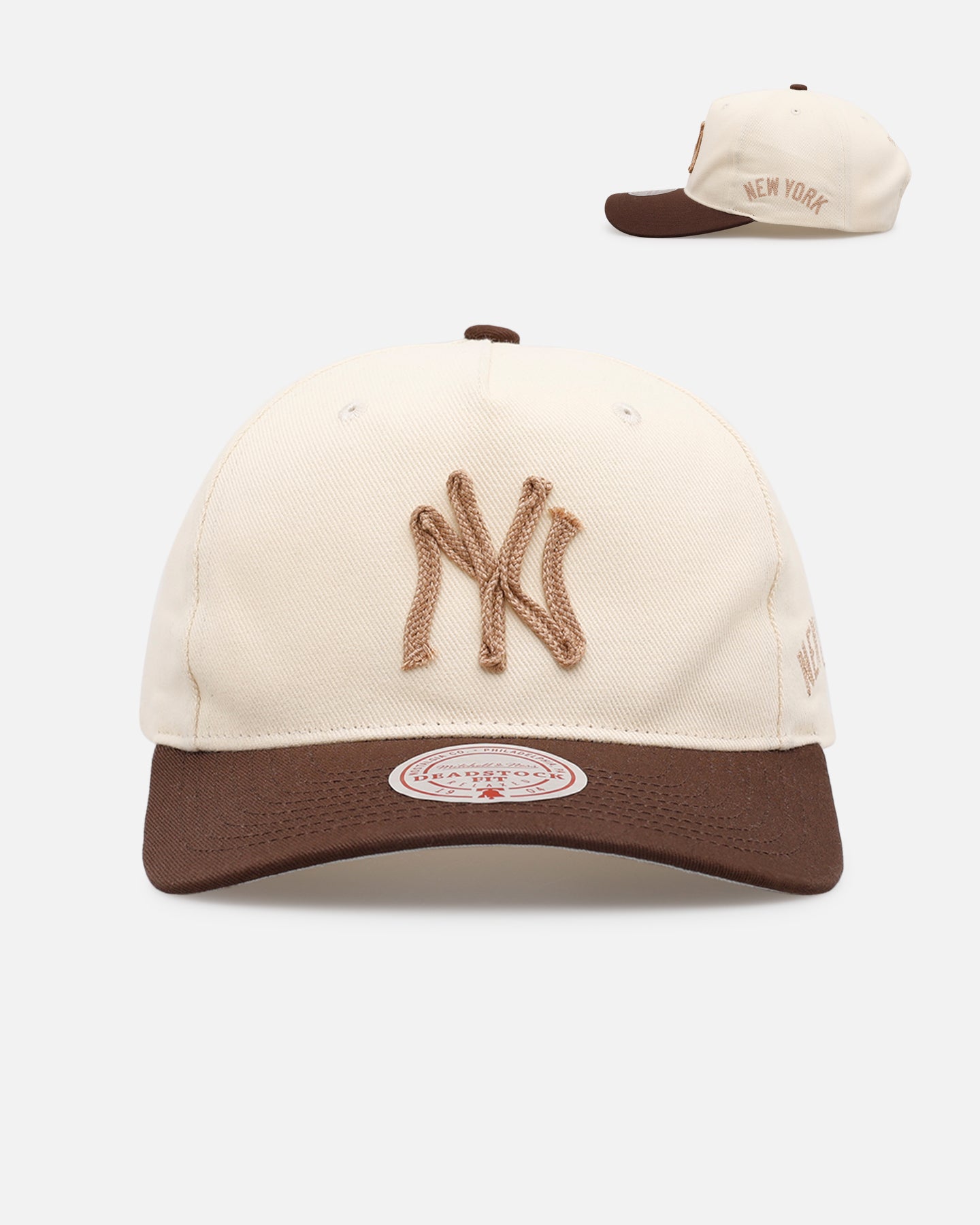 【新品】NEW YORK YANKEES CAP DEADSTOCK Mitchell & Ness New York Yankees 'Hand Stitch' Deadstock Snapback
