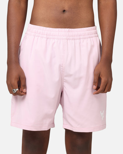 The Anti Order A Logo Shorts Dusty Pink