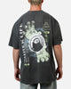 73Studio X Shrek Rave Vintage T-Shirt Black Wash