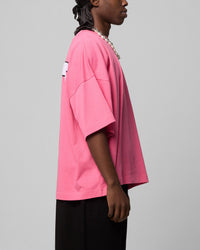 Loiter Premium Essentials Boxy T-Shirt Pink