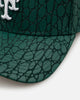 New Era New York Mets 'Croc Skin 2.0' 9FORTY A-Frame Snapback Dark Green