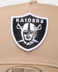 New Era Las Vegas Raiders 'Camel Black White' 9FORTY K-Frame Snapback Camel/Black