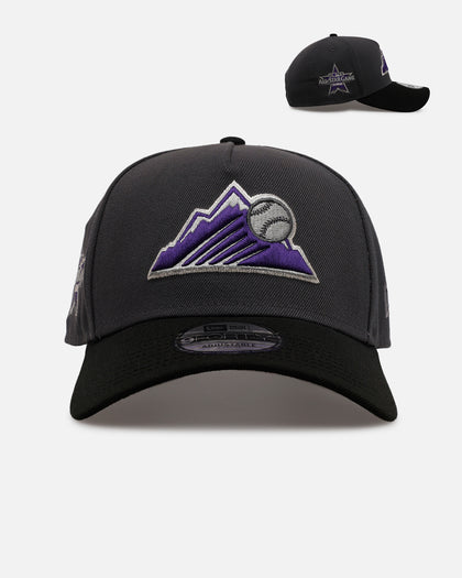 New Era Colorado Rockies 'Stealth 2.0' 9FORTY A-Frame Snapback Graphite
