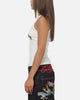 Ed Hardy Women's Frayed Tank White