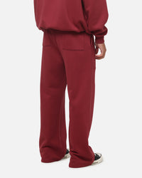 Carre Rivet Trackpants Burgundy