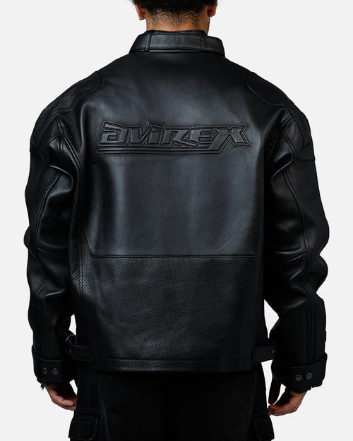 Avirex Black-Out Racing Jacket Black/Black