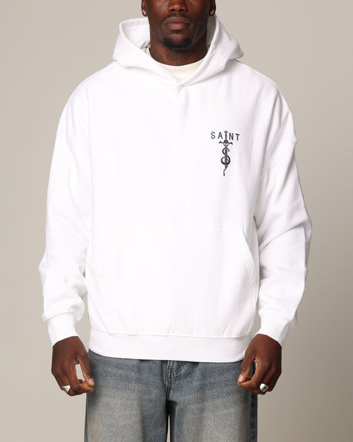 Saint Morta Daggers Premium Hoodie White/Black