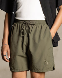 Saint Morta Cali Beach Shorts Khaki Green
