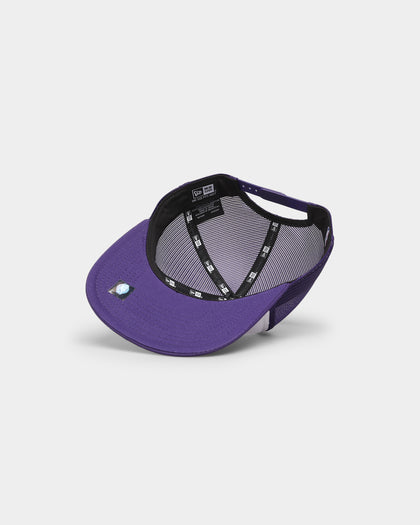 New Era Los Angeles Lakers 'Team Two-Tone' Prolight Old Golfer Trucker Snapback White/OTC