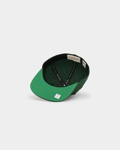 Mitchell & Ness Milwaukee Bucks 'Team Ground 2.0 Hardwood Classics' Fitted Green