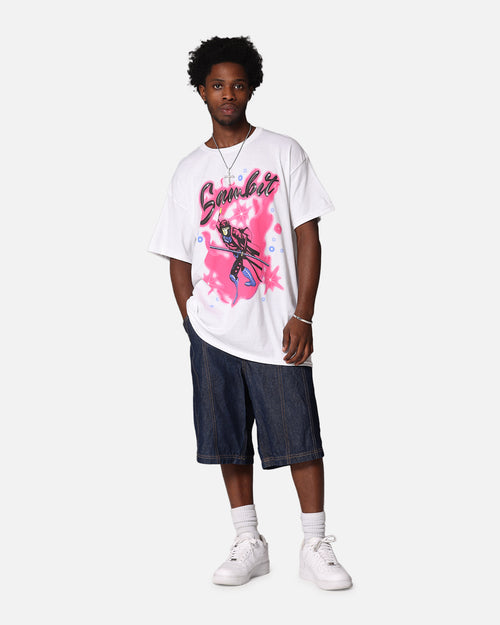 Goat Crew Marvel X-Men Gambit Airbrush T-Shirt White