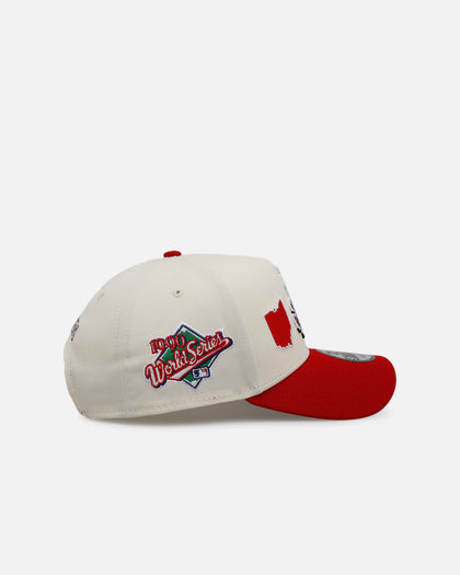 New Era Cincinnati Reds 'Chrome City Icons' 9FORTY A-Frame Snapback Chrome/Official Team Color