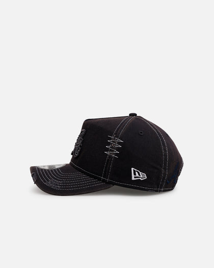 New Era Atlanta Braves 'Distressed And Worn' 9FORTY A-Frame Casual Strapback Navy