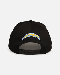 New Era Los Angeles Chargers 'Upside Down Logo' 9FORTY A-Frame Snapback Black