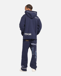 Honor The Gift 1988 Full Zip Hoodie Navy