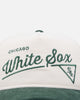 New Era Chicago White Sox 'Heritage Golf' Pre-Curved Golfer Snapback Chrome White