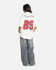 Carre Hitta Grid Iron T-Shirt Off White/Red