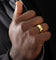 NXS Iced Definitive Ring Iced Gold