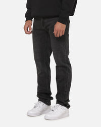 Saint Morta Verra Distressed Jeans Black Smoke Vintage