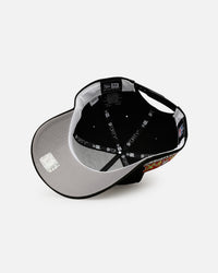 New Era Philadelphia Eagles 'Black And Team Color' 9FORTY A-Frame Snapback Black/Official Team Color