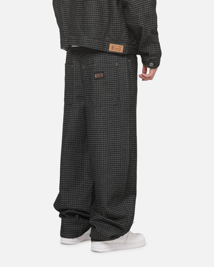 Carre Grid Solace Jeans Black Denim