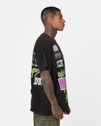 Goat Crew Moto X Mania T-Shirt Black