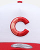New Era Chicago Cubs 'Satin Blaze' 9FORTY A-Frame Snapback White/Scarlet