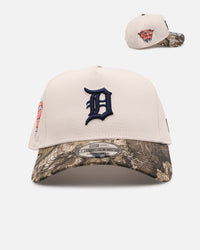 New Era Detroit Tigers 'Realtree Visor' 9FORTY A-Frame Snapback Cream/Camo