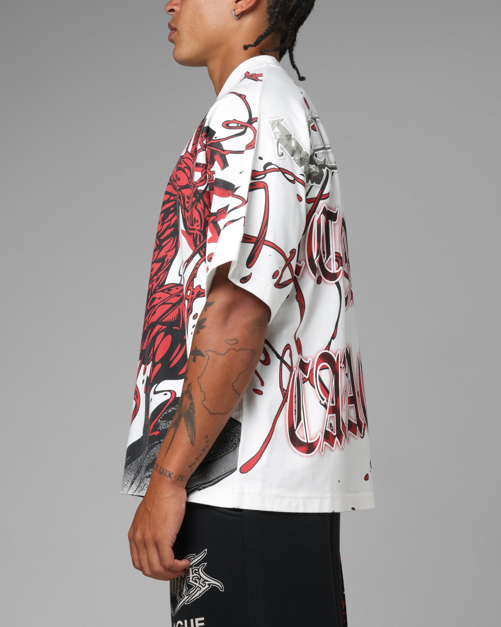 Loiter Marvel Spider-Man Carnage Boxy T-Shirt Off White | Culture