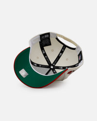 New Era Chicago Bears 'Strawberry' 9FORTY A-Frame Snapback Chrome/Red