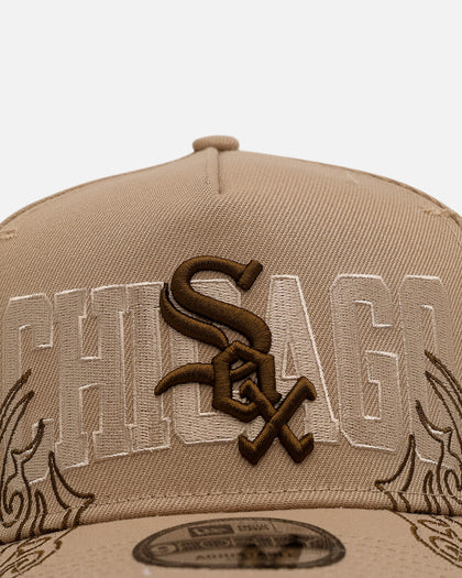 New Era Chicago White Sox 'Tribal' 9FORTY A-Frame Snapback Camel