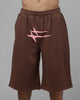 Loiter Hybrid Premium Shorts Brown