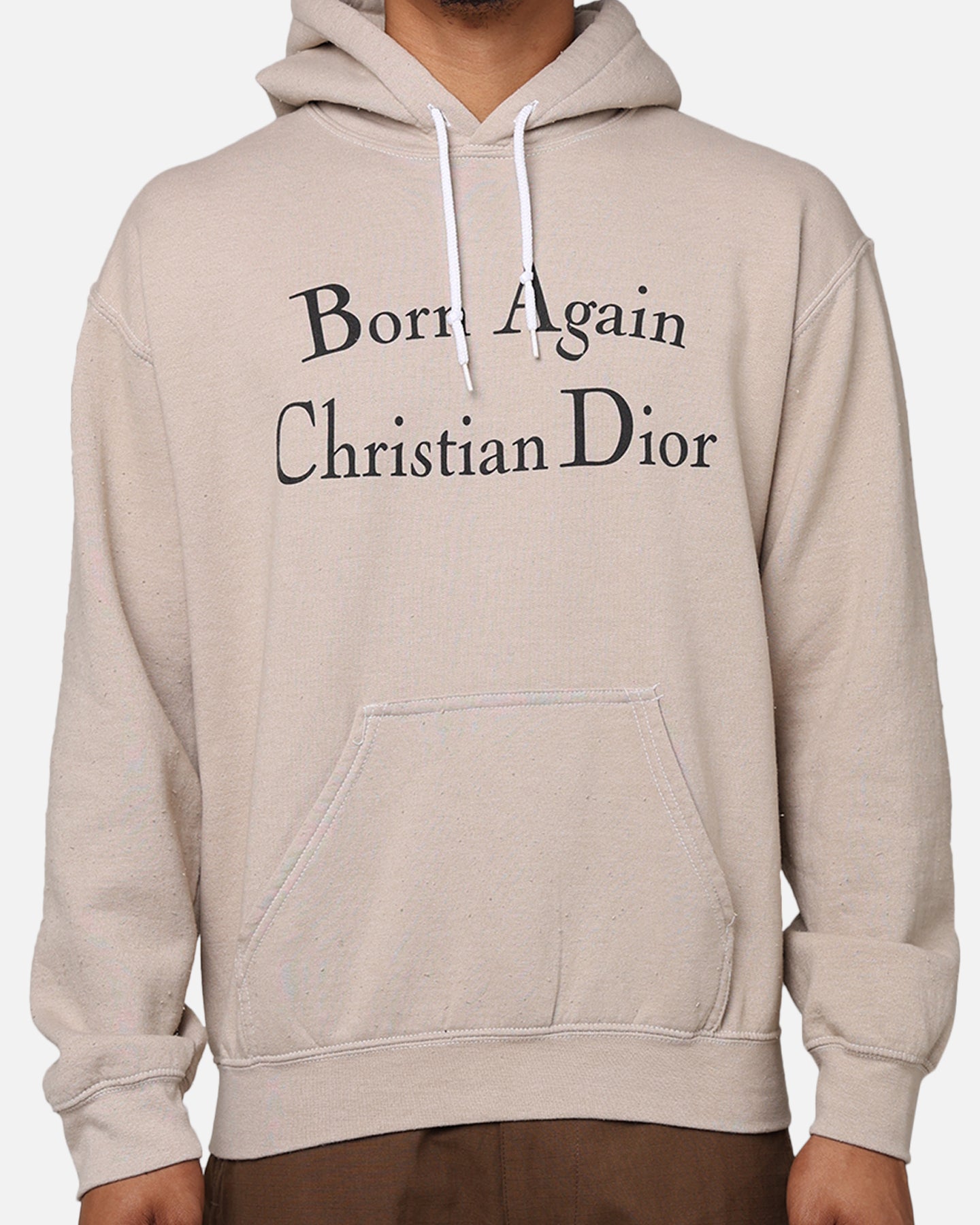 Secret Club Born Again Christian Dior Hoodie Sand | Culture Kings US