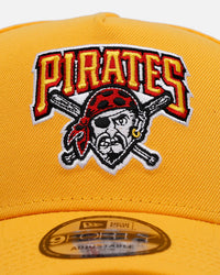 New Era Pittsburgh Pirates 'Sunshine' 9FORTY A-Frame Snapback Canary