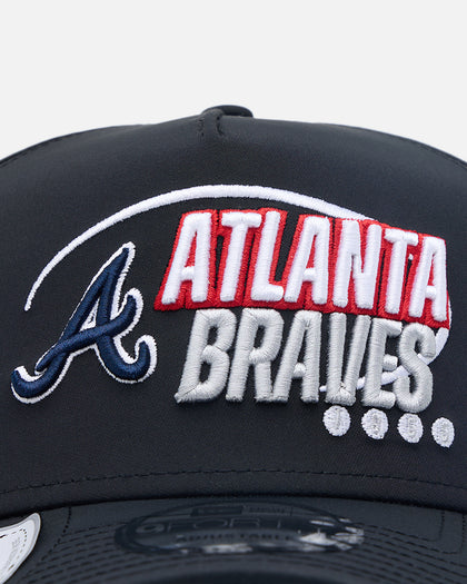New Era Atlanta Braves Golf Prolite 9FORTY A-Frame Snapback Black