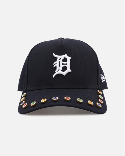 New Era Detroit Tigers 'Visor Embellishment' 9FORTY A-Frame Snapback Official Team Colors