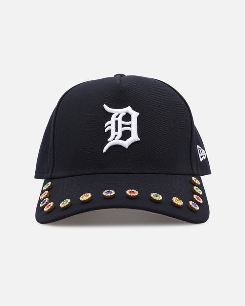 New Era Detroit Tigers 'Visor Embellishment' 9FORTY A-Frame Snapback Official Team Colors