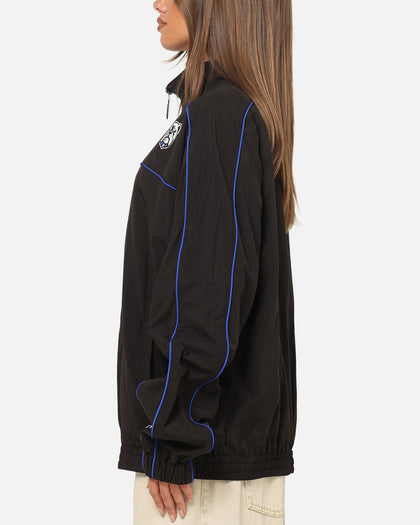 Bleacher Athletic Canterbury-Bankstown Bulldogs NRL Midweight Spray Jacket Black