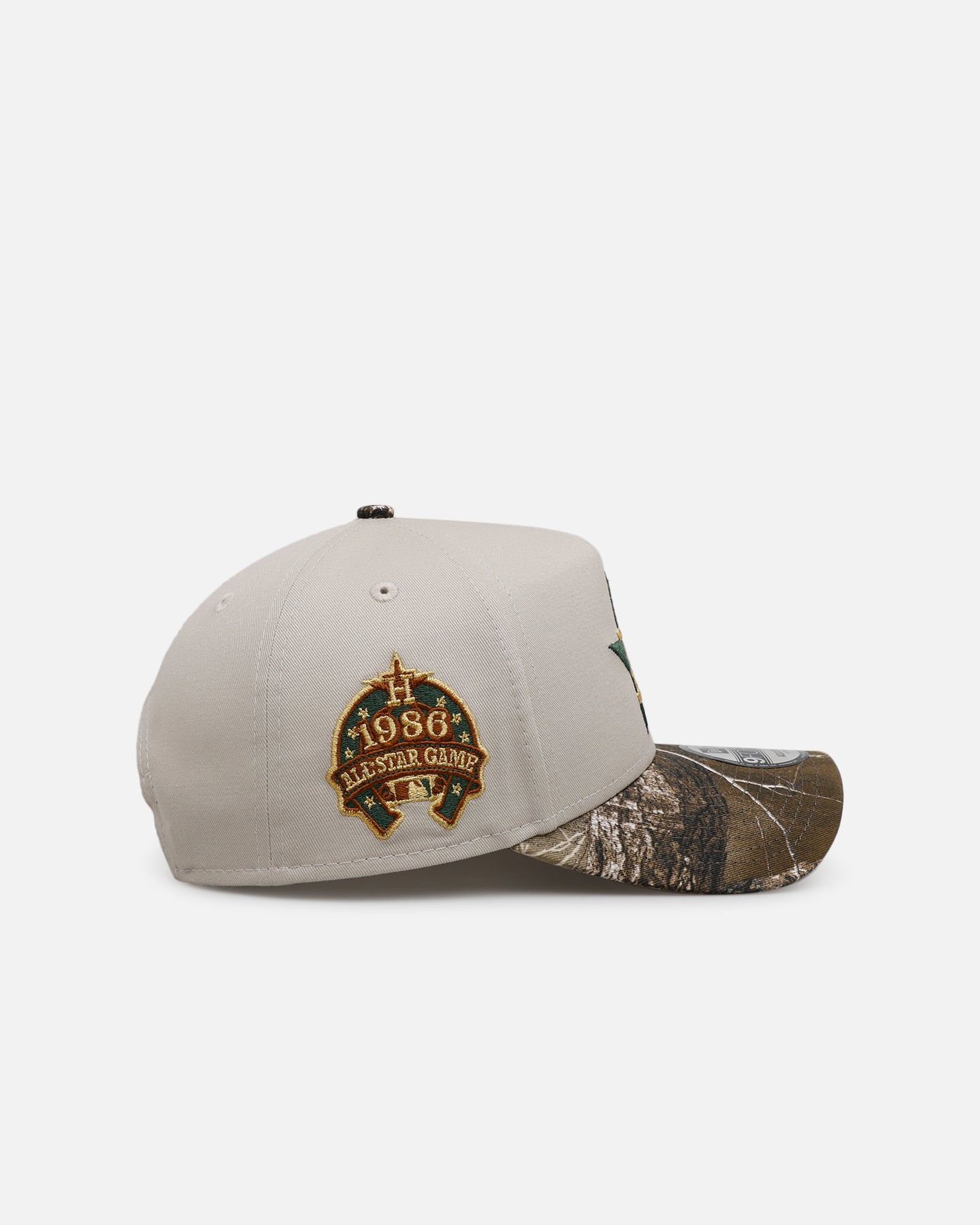 New Era Houston Astros 'Real Tree Stone' 9FORTY A-Frame Snapback