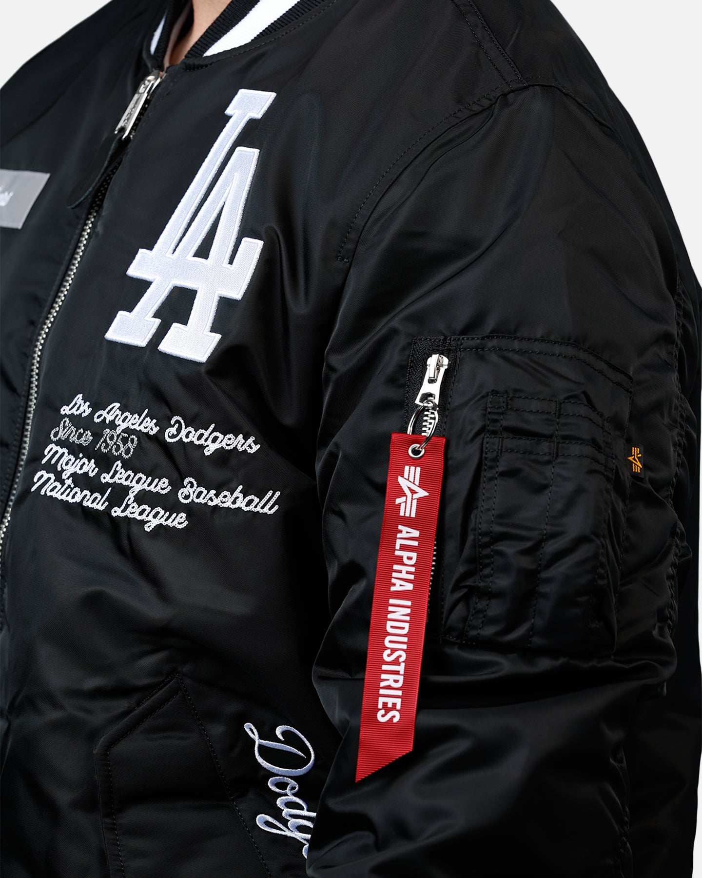 New Era X Alpha Series X MLB Los Angeles Dodgers MA-1 Bomber