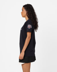 New Era Women's New York Yankees Logo Select T-Shirt Navy