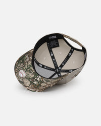 New Era Los Angeles Dodgers 'Real Tree Stone' 9FORTY A-Frame Snapback Stone