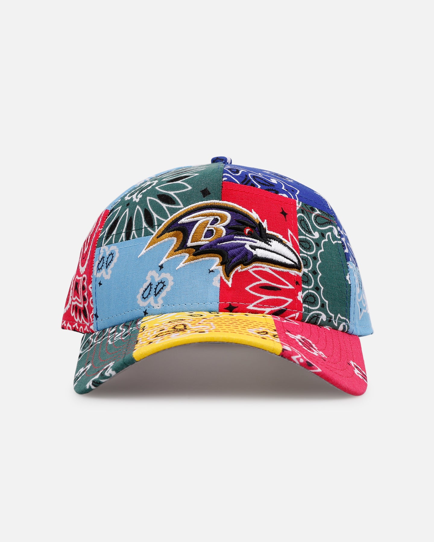 邦楽 DAMILA / New Era - The Retake Collection New Era Baltimore Ravens 'Paisley Patchwork' 9FORTY A-Frame