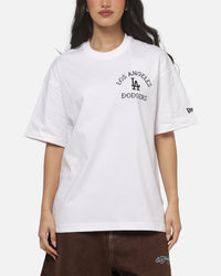New Era Los Angeles Dodgers MLB Old School T-Shirt White