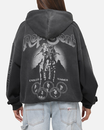 Represent Beach Boys Endless Summer Hoodie Stained Black